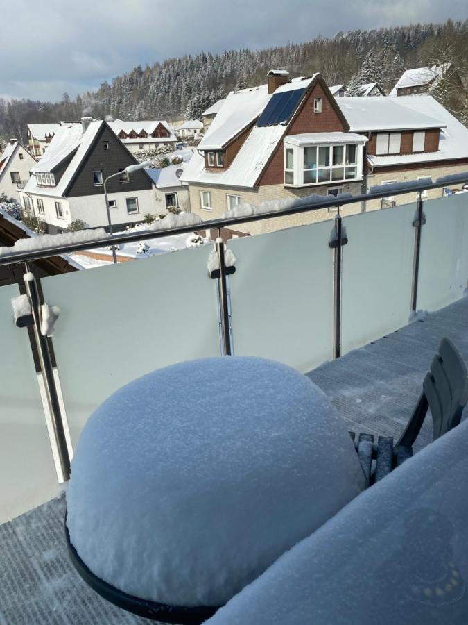 Ferienwohnung Steinberg-Blick Herzberg am Harz Exterior foto
